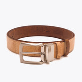 Reversible Men's Belt in Natural/Brown Cork (35mm)